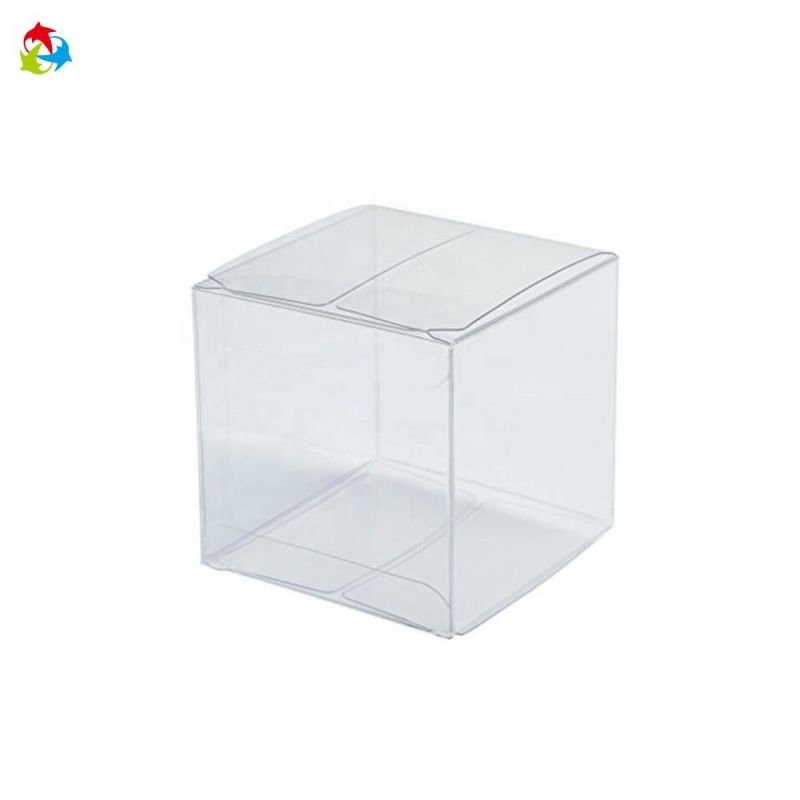 Gift Display Small Folding Clear Plastic Boxes
