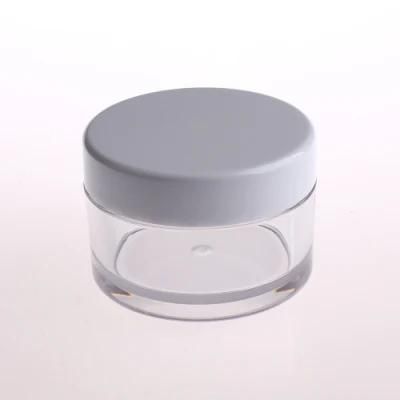 75g, 80g PETG Plastic Cosmetics Cream Jar for Cosmetics Skin Massage Cream Container