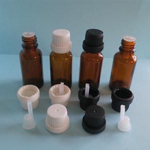 Plastic Cap and Dropper for Bottles