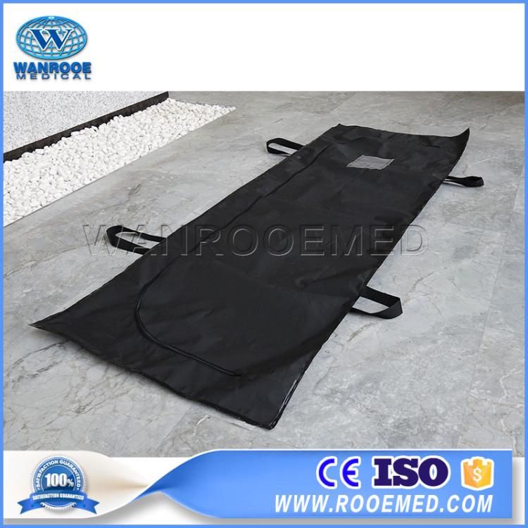 Ga4024 Hospital PEVA Funeral Disposable Cadaver Corpse Body Bag with 4 Handles