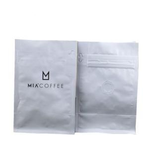 3 Side Seal OPP Aluminum Foil Plastic Pouch Flat Bottom Zipper Locked Food Bag, Tea, Snack, Coffee Bag