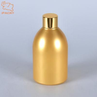 250ml Pet Plastic Bath Salt Bottle with Aluminum Coated Screw Cap