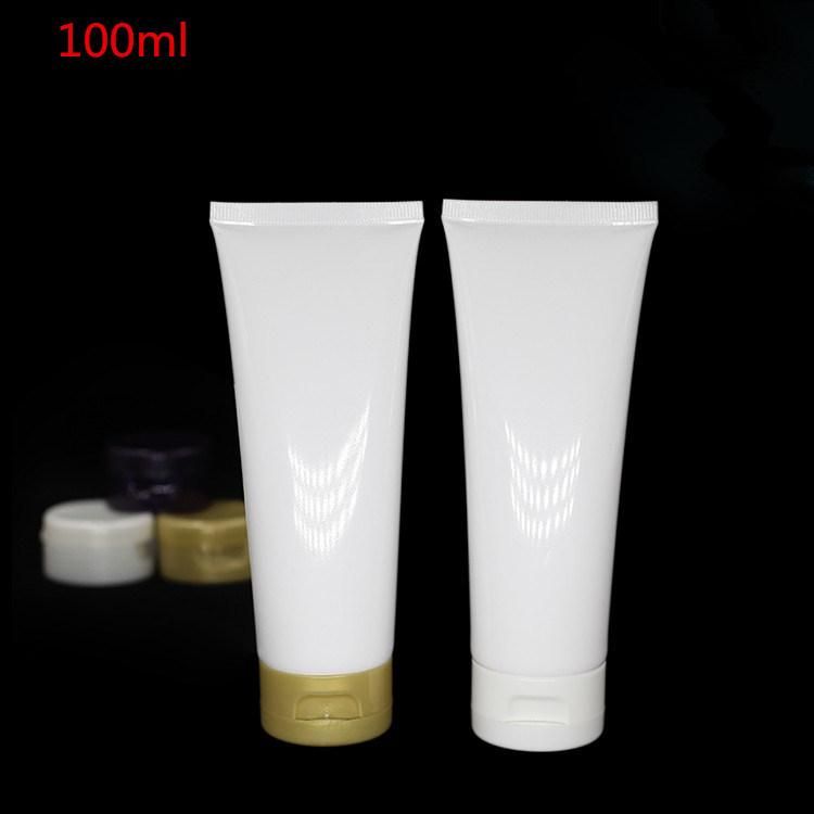 Factory Supply Plastic White Blue Cosmetic 0.5 Oz 15ml Lip Balm Tube Packaging Cosmetic Tube Packaging Cosmetic Tube Packaging