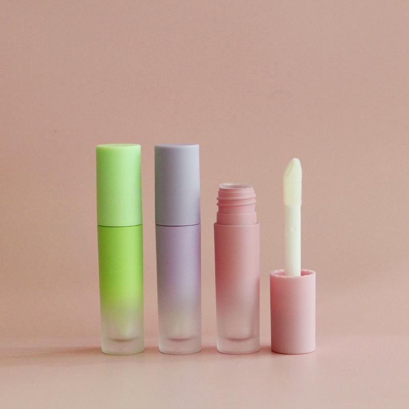 4ml Custom Color Lip Gloss Container Gradient Lip Tint Tube