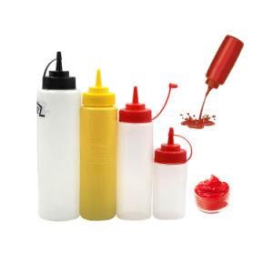 Seasoning Packaging Condiment BBQ Sauce LDPE Soft Squeeze Bottle