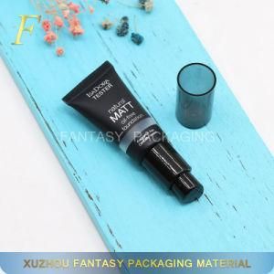 Plastic Tube Packaging Black Matte Foundation Cream Tube Empty Gel Cosmetic Tube Container