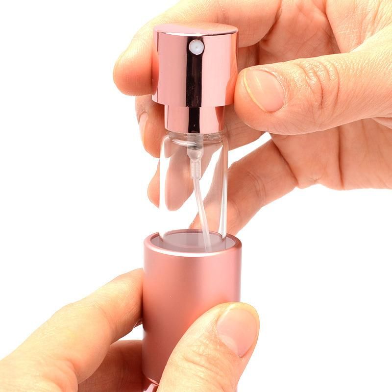 Mini Portable Refillable Perfume Spray Bottle Aluminum Makeup Water Atomizer Bottle Empty Container Travel Bottle Tool