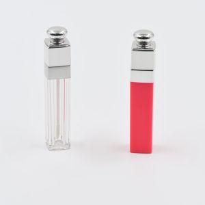 OEM Hard Half Transparent Plastic Empty Eco Lipstick Tube