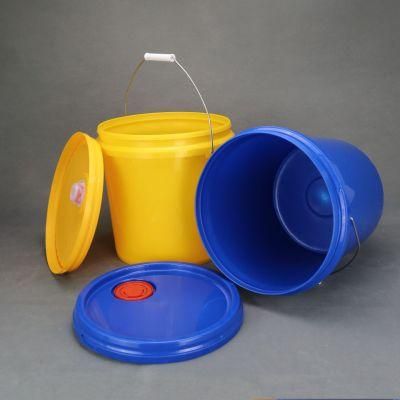 2500ml Round Food Grade PP Plastic Buckets/Plastic Pails