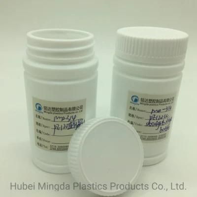Plastic HDPE 120ml Round Bottle for Medicine/Cosmetic Packaging