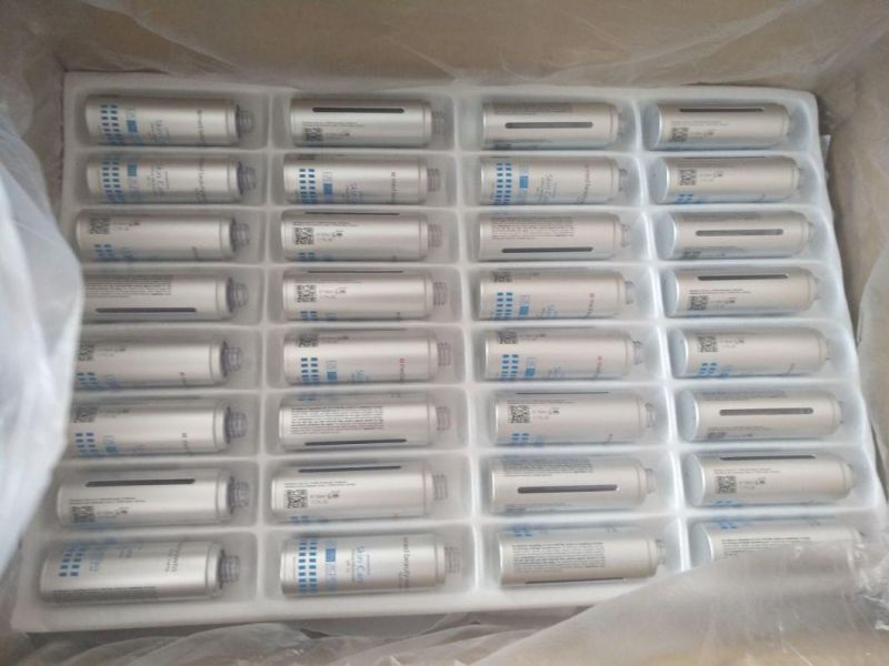 120ml White Round Cosmetic Airless Plastic PE Tube