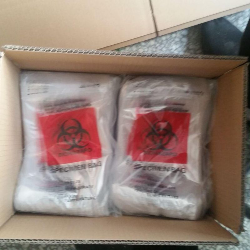 Zip Lock Biohazard Specimen Transport Bags