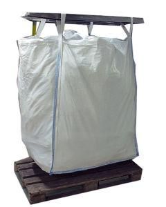 FIBC 1000 Kg Big Bag, U Type Ton Bag, Over Lock Sewing, Filler Cord Sift Proof