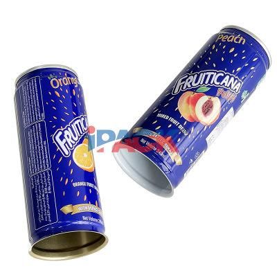 5133# Empty Tin Can for 240ml Passion Fruit Juice Beer Beverage Food Packaging