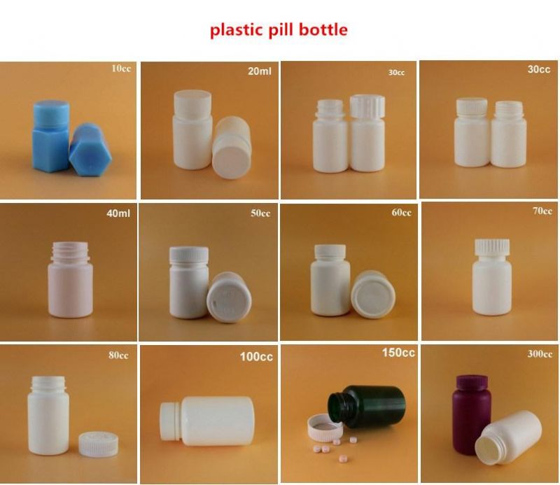Empty 250ml 700ml 1000ml Plastic Capsule Jar for Vitamin