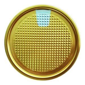 Golden Color 307 Aluminum Ring Peelable Safe Foil Lid for Cans