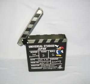 Rectangular Candy Clapperboard Tin Box for Kids