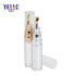 Cosmetic Packaging Clear 15ml Airless Pump Bottle with Massage Applicator