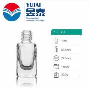 11ml Transparent Nail Polish Glass Bottle