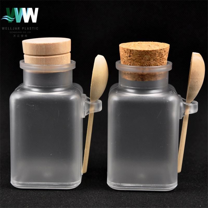 Wholesale Airtight Storage ABS Cosmetic Bottle with Spoon