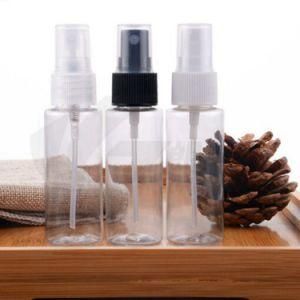 40ml Clear Pet Plastic Bottle with Sprayer for Perfume Sprayer