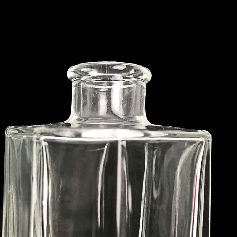 Empty Aromatherapy Diffuser Clear Glass Bottles