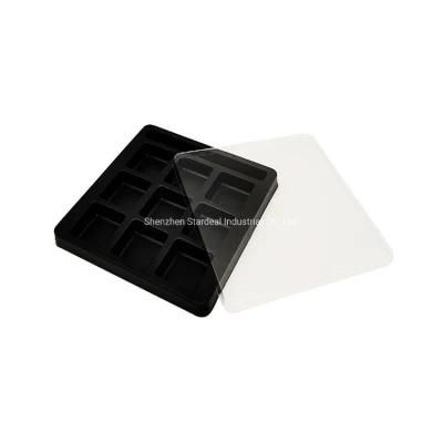 Plastic Chocolate Cavity Blister Tray with Clear Lid