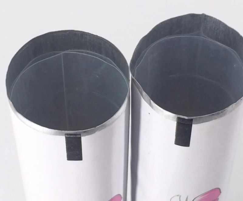 Aluminum Collapsible Pharmaceutical Packaging Tubes for Dermatitis Flat