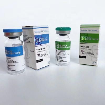 Luxury Empty Steroids Paper Packing 10ml Vial Boxes