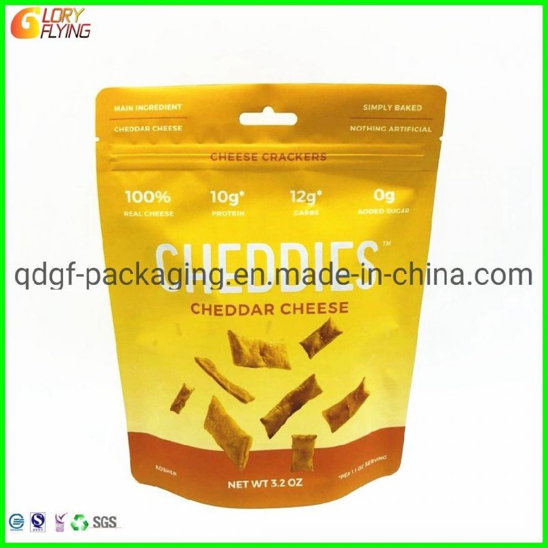 Plastic Packaging Bags with Zip Lock for Food, Snack Packing Bag