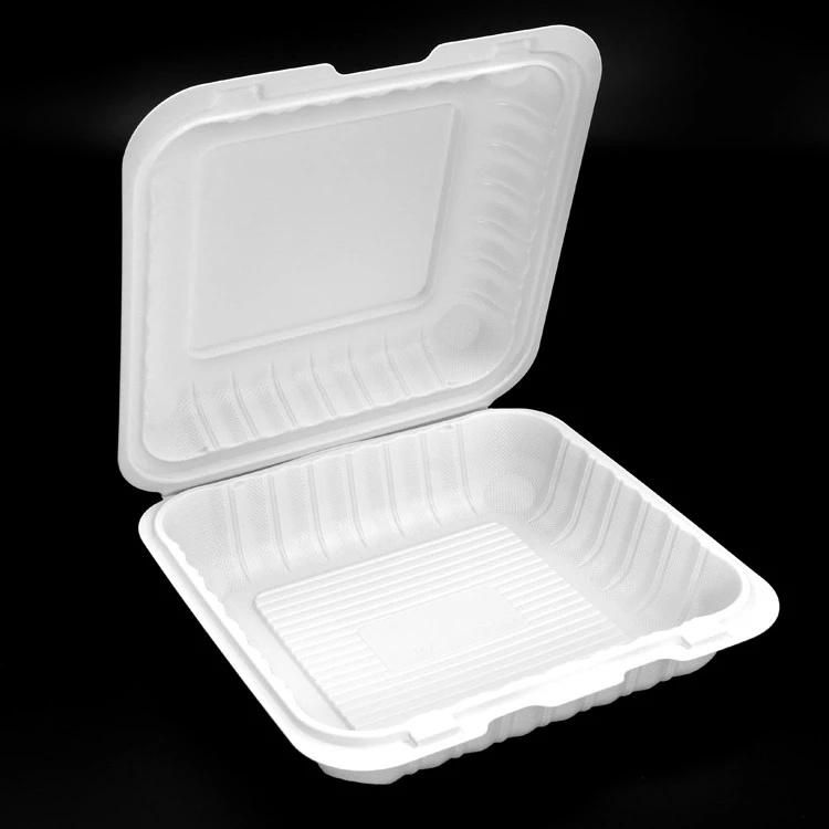 Hot Sell Simple Design FDA Approved Biodegradable Lunch Box /takeaway lunch box