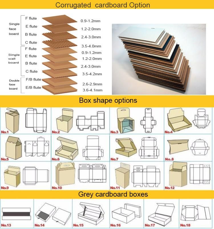 Custom Logo Printed Craft Packaging Corrugated Shipping Mailing Paper Box