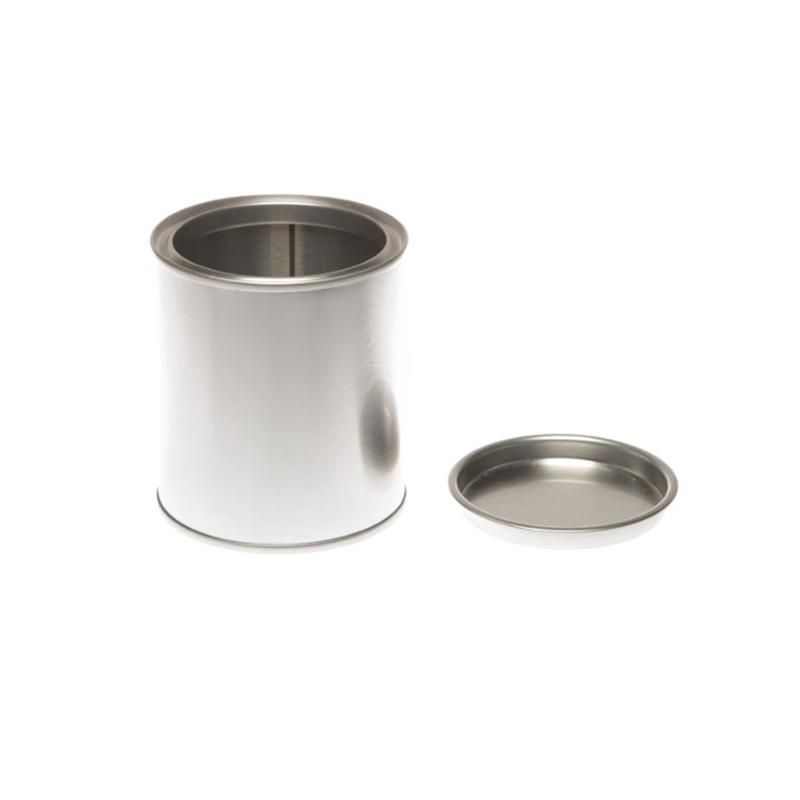 Round Steel Can with Lid for Paint Materials
