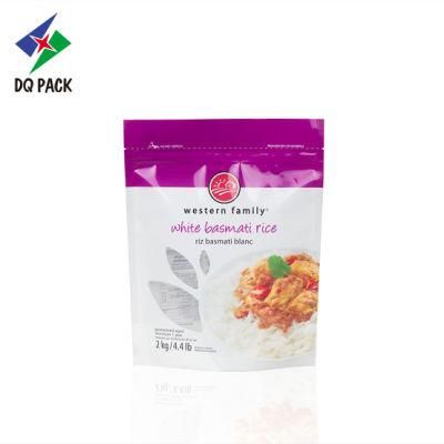 Dq Pack Best Quality Customized Doypack Pouch Zipper Pouch with Laser Line Plastic Bag Snack Food Packaging