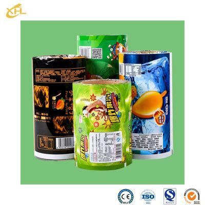 Xiaohuli Package China Biscuits Primary Packaging Suppliers Sea Food Bag Side Gusset Bag Plastic Packaging Film for Candy Food Packaging