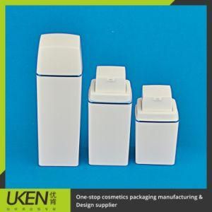 Plastic Cosmetic 15ml-30ml-50ml PP Square Airless Pump Bottle Plastic Container