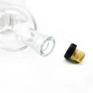 Wholesale Price 700 Ml Empty Brandy Glass Bottles Spirit with Caps.