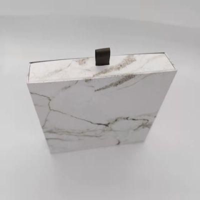 Custom Logo Printing Marble Empty Chocolate Packaging Box with Plastic Inner Tray