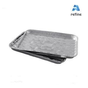B340 Low Price Oval Aluminum Foil Plate for BBQ
