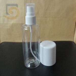 D7 Pet Transparent Plastic Pump/Mist Spray Bottle/Container 100ml