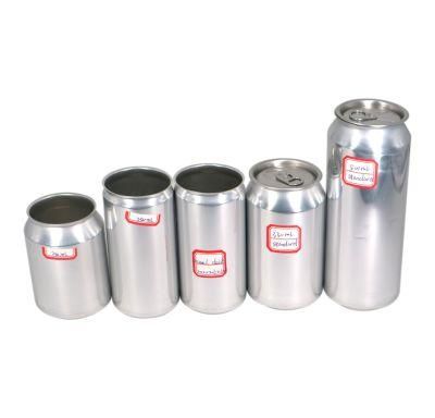Empty Blank No Printing Can Be Customized Aluminum Cans Beer Cans 190ml 250ml 330ml 500ml