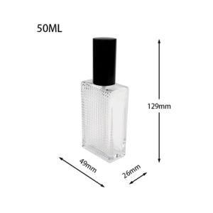 Spot Square Tube Spray Bottle Set Travel Perfume Sub-Bottling Cosmetic Bottle