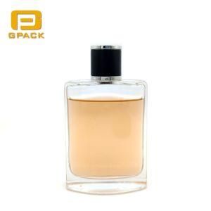 100ml&#160; Glass Perfume&#160; Bottles with Leather Cap Perfume Spray Bottles Packaging with Atomizer Wholesale&#160;
