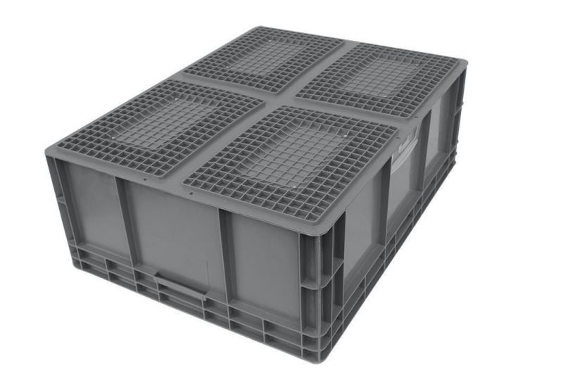 EU8628 100% Virgin PP Plastic Box, Turnover Box, Plastic EU Standard Turnover Box, Storage Plastic Box