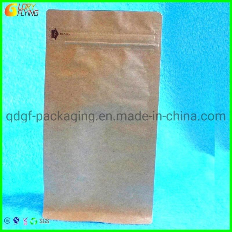 Coffee Food Packaging Paper Packaging Bag Food Bag with Zip Lock