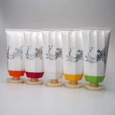 Cosmetic Plastic Tube for Face Wash Packaging with Polygon Shape