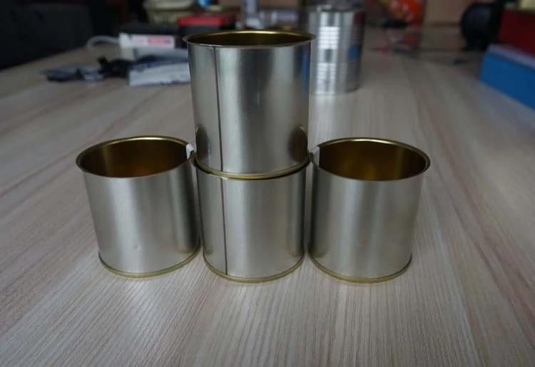 668# 3PC Food Tin Can for Packing Beverage Empty Metal Tin Can
