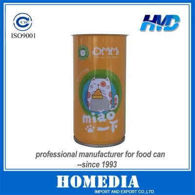 Food Grade Diameter 52mm Juice Beverage Empty Tin Can with Easy Open Lid