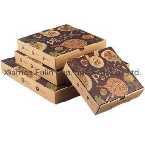 Take-Away Custom Printed Carton Paper Corrugated Pizza Packaging Box