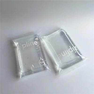 PE Biodegradable Zip Lock Bags Plastic Clear Zip Line Bag with D2w